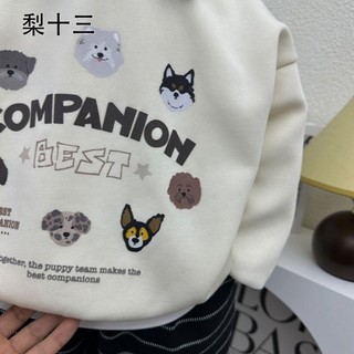 Áo nỉ bé trai và trẻ em nhung dày dặn, cổ tròn bé gái và nữ, áo cotton nguyên chất cho bé vừa và lớ