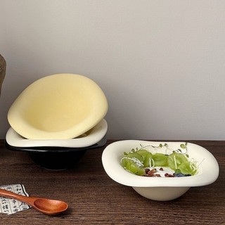 Bộ bát ăn sáng cao cấp hình đặc biệt, gốm sứ, dùng cho salad, sữa chua, yến mạch