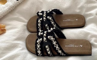 Romantic And Gentle French Style Lazy Holiday Style Slippers For Women To Wear Outside In Sum