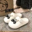 Cute Rabbit Ears Boken One-piece Croc Shoes Baotou Outerwear Slippers Women's New Fashion Net