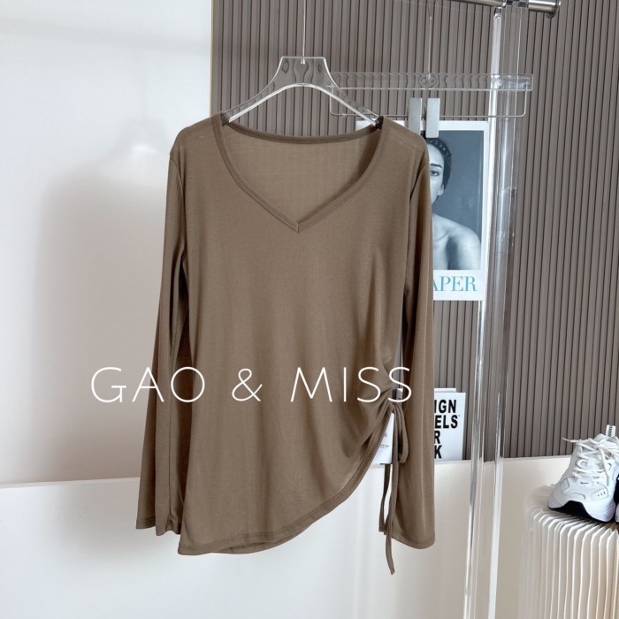 Áo thun thể thao dáng rộng mùa hè dành cho nữ, áo thun mỏng che hông, tập thể dục giảm béo, cổ c