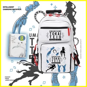 Ba Lô Schoolbag Pretty Derby Horse Racing Girl Hàng Hóa Nam Nữ Ba Lô Thiếu Niên Sinh Viên Dung Tích Lớn Schoolbag Thường Ngày