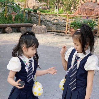 Bộ đồ nữ sinh phong cách đại học Hàn Quốc JK đồng phục áo sơ mi nữ hai mảnh phong cách khuôn viên t