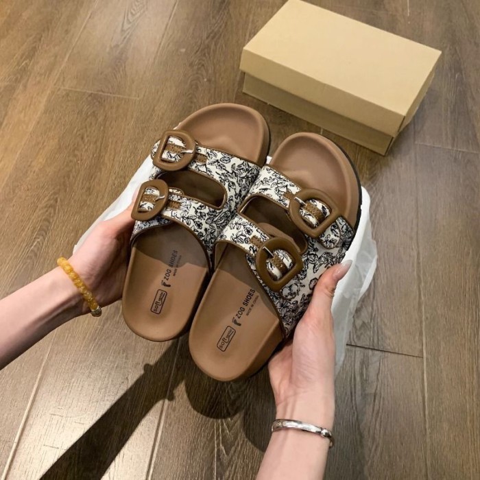 Dép Birkenstock cho nữ, giày bệt mùa hè, dép Birkenstock thể thao đế dày tinh tế