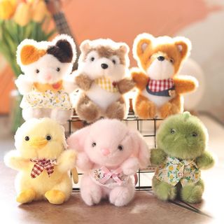 Móc khóa mềm màu vàng lấp đầy nhẹ cho trẻ em và thanh thiếu niên