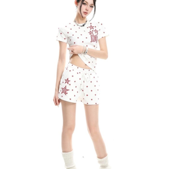 Quần short ngôi sao phong cách Hàn Quốc dành cho nữ, quần short thường ngày cho hot girl mùa