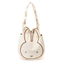 Túi Tote Miffy Bunny có chi tiết tách rời và khung mềm để sử dụng hàng ngày