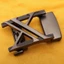 Phổ Biến Nam Thắt Lưng Khóa Đầu Chữ Mới Mịn Khóa Tự Động Đầu Khóa 3.5cm Hợp Kim Thắt Lưng Khóa Retro Ins