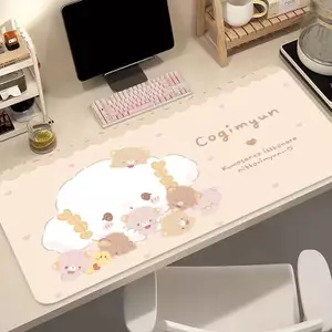 Miếng Lót Chuột Dễ Thương Game Thủ Notebook Màu Hồng Mousepad Bàn Phím Miếng Lót C-cogimyun Kawaii Anime Chuột Thảm Chơi Game Hoạt Hình Để Bàn Thảm Cho Bé Gái