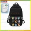 Ba lô đi học Eevee Sylveon Pokémon Eevee Pokémon Moon Sun Men Ba lô nữ thông thường Túi đi học phổ biến dành cho học sinh