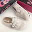 Dép nửa mũi đế dày phong cách retro dành cho nữ mang bên ngoài Dép Birkenstock một chân