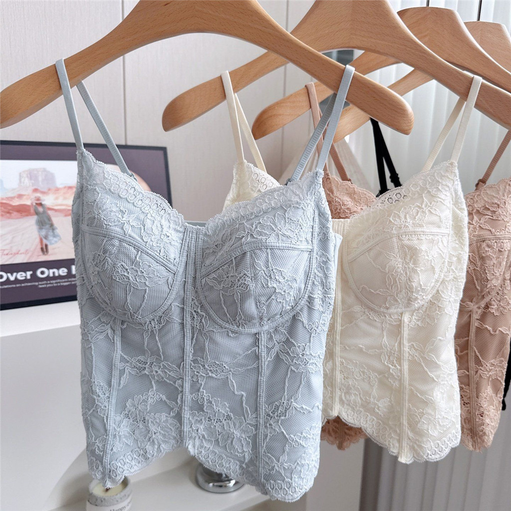 Áo ren lưng sling mỏng nhẹ cho mùa xuân hè