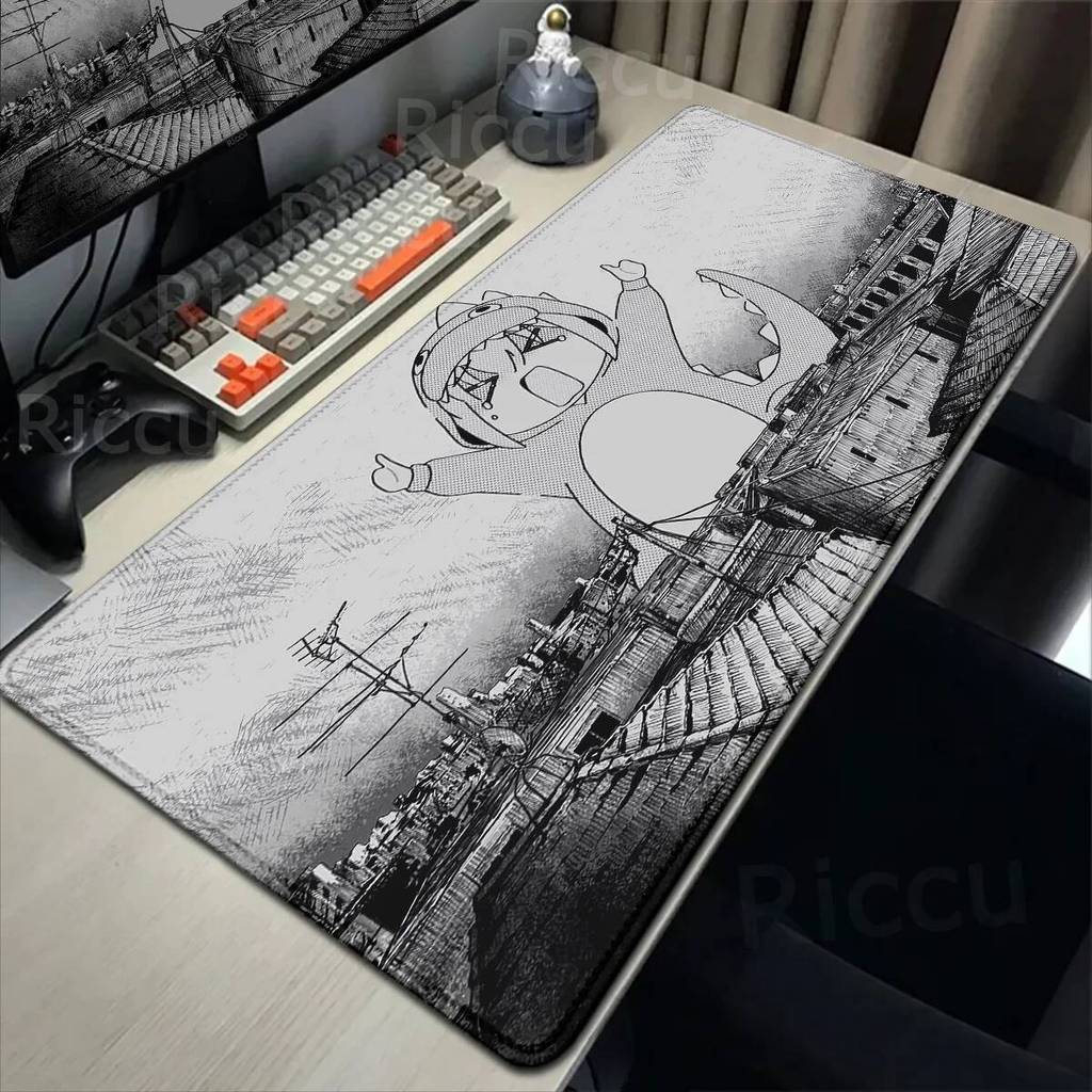 Anime HD In Chuột Miếng Lót Bocchi The Rock Lớn Chơi Game Mousepad Cao Su Máy Tính Chuột Thảm Game Thủ Khóa Cạnh Phụ Kiện Chống Trơn Trượt