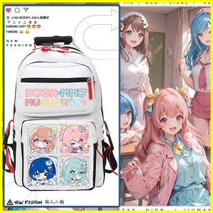Ba lô đi học Pjsk Momoi Airi Kiritani Haruka Audio Tour pjsk Hàng hóa Kế hoạch thế giới Momoi Airi Kiritani Haruka Hino Mori Shizuka Anime Ba lô học sinh