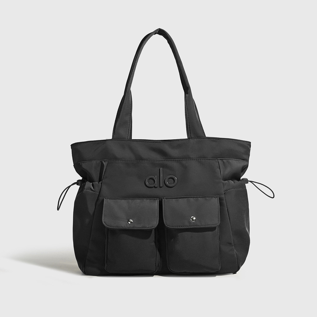 A alo Retro Túi Messenger Nữ Dung Tích Lớn Túi Đeo Vai Học Sinh Trung Học Cơ Sở Lớp Di Động Vải