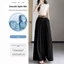 Quần rộng mùa hè dành cho nữ có vải lanh Cotton thoáng khí và phong cách đơn giản cho giới trẻ