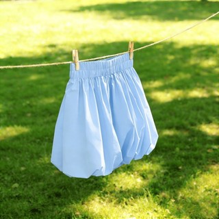 Quần short nụ bí ngô cho bé gái mùa hè mỏng dáng rộng giản dị quần short nụ bí ngô