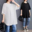 Oladivi Plus Size Nữ sequin Áo Thun Thường Ngày Rời Top Tee Mùa Hè Mới Quá Khổ Áo Thun 1700 D070