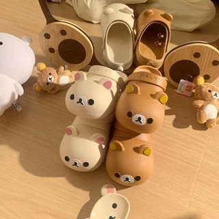 Girly Style Rilakkuma Cave Shoes Summer Student Outer Slippers Non-slip And Anti-odor Couple B