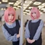 Spy x Play House Tóc giả Arnia Foggy Light Pink Bob Head cos Tóc giả Tóc giả Arnia