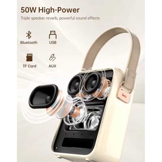 Loa Bluetooth di động Divoom SongBird-HQ công suất 50W cho âm thanh mạnh mẽ