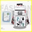 Ba Lô Schoolbag Pretty Derby Horse Racing Girl Hàng Hóa Nam Nữ Ba Lô Thiếu Niên Sinh Viên Dung Tích Lớn Schoolbag Thường Ngày