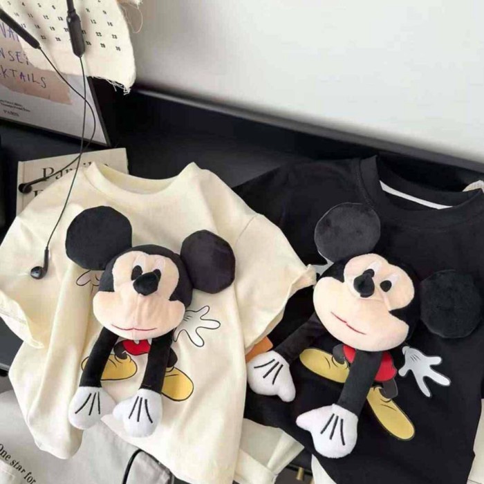 Áo thun ngắn tay cotton nguyên chất dành cho trẻ em mùa hè mới dành cho bé trai và bé gái in