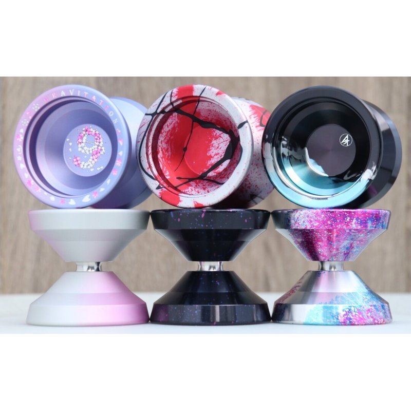 AceYo Gravitation 9 Thiết kế rộng rãi Kim loại Yoyo Cạnh tranh chuyên ...