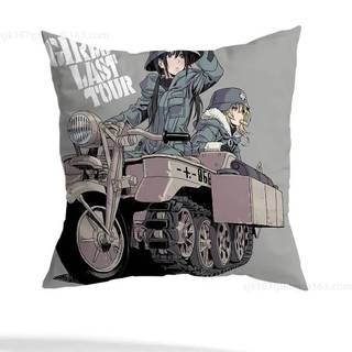 Cô Gái L-L Last Tour Gối Chống Bụi Vỏ Gối Vô Hình Dây Kéo Lụa Ngắn Sang Trọng Sofa Đệm