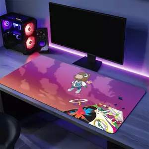 Album Mousepads Thảm Chống Trơn Trượt Lockedge Văn Phòng Sinh Viên Chơi Game Tây Dày Kanye Lớn Viết Đệm Chuột Ca Sĩ Miếng Lót