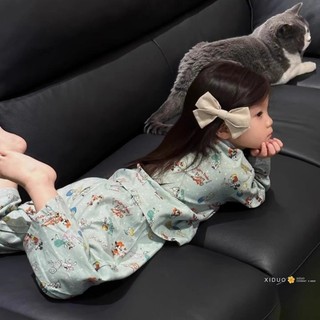 Hoạt Hình Siêu Dễ Thương Mickey Xuân Thu Bé Gái Bộ Đồ Ngủ Trẻ Em Người Lớn Bé Trai Và Bé Gái Nhà