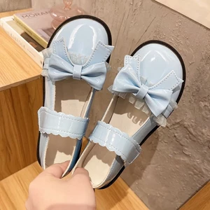 Giày nữ nguyên bản, giày da nhỏ Mary Jane dễ thương, váy phối hợp thời trang cho nữ, giày đồn