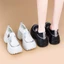 Dép bố Baotou cho nữ mùa hè, dép La Mã thời trang tăng chiều cao 8cm trong mùa hè