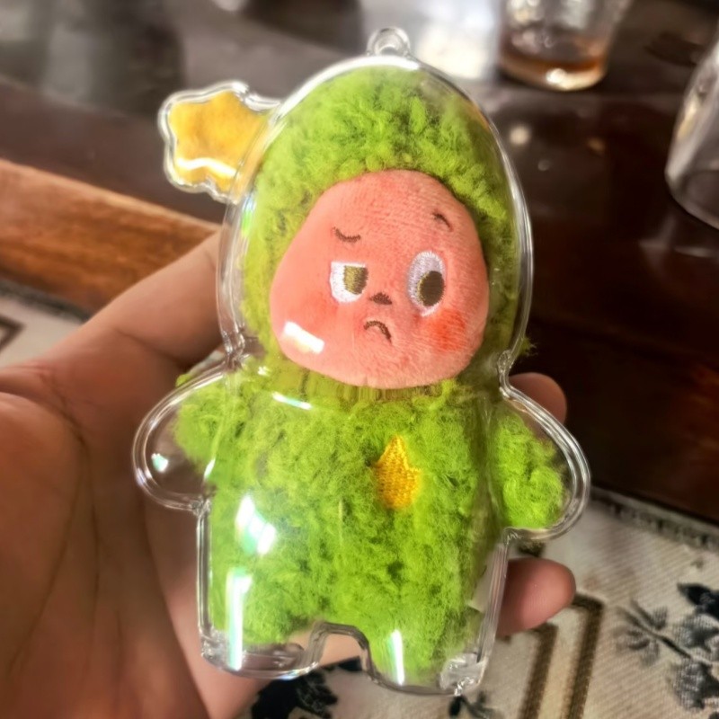 3 Chiếc Twinkle Twinkle Savor the Moment Series Vỏ Bảo Vệ HD Trong Suốt Sang Trọng Búp Bê Chống Bụi Hộp Bảo Quản Acrylic Phụ Kiện Mặt Dây Chuyền Búp Bê