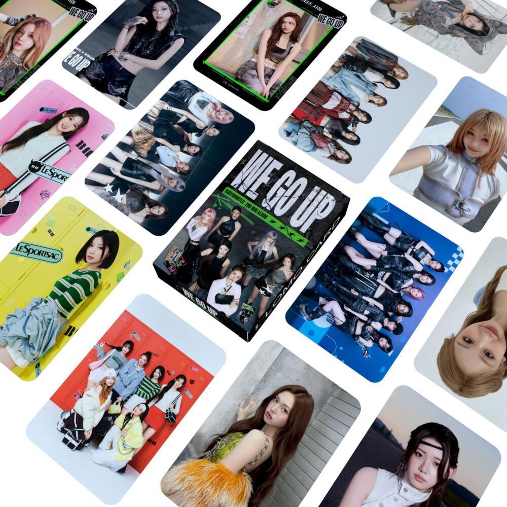 LINXX 55 CÁI BABYMONSTER WE GO UP Album Lomo Cards Kpop Girl Group Fan Collection Cards Quà tặng ngày lễ Kpop Merch Đồ lưu niệm sưu tập dành cho người hâm mộ