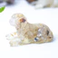 Trang trí động vật bằng nhựa Obsidian phong cách thanh lịch để trang trí văn phòng tại nhà hoặc