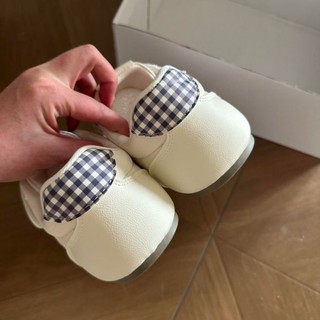 Giày thể thao Velcro phong cách Hàn Quốc dễ thương phổ biến, giày trắng xếp chồng, chống mài