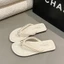 Flip-flops Beach Flip-flops Pearl Slippers Fashionable Summer New Outer Wear Soft-soled Flat