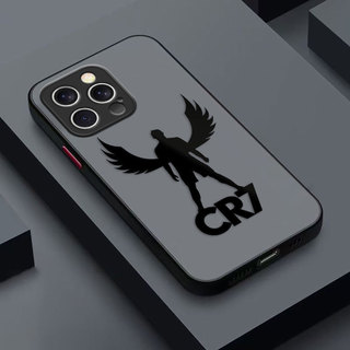 Bóng Đá Siêu Sao Ronaldo CR7 Bao Mờ Ốp Lưng Điện Thoại IPHONE APPLE 17 AIR 16 15 14 13 12 MINI 11 PRO MAX PLUS Ốp Lưng DIY Shell Điện Thoại Di Động