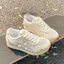 Spider Web Breathable Dad Shoes For Women Summer Thin Versatile Casual Lightweight Soft Sole