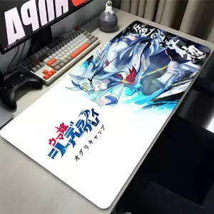 Oguri Cap Umamusume Mousepad HD In Máy Tính Game Thủ Khóa Cạnh Chống Trơn Trượt Miếng Lót Chuột XXL PC Gamer Pretty Derby Bàn Pad