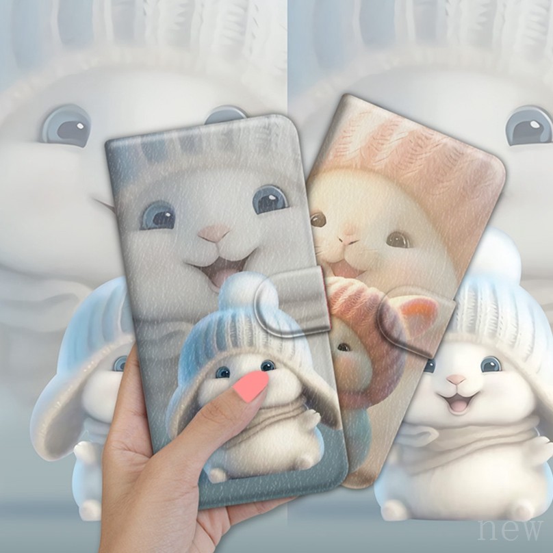 Ốp Da Thỏ Hoạt Hình Thích Hợp Cho Samsung S11 + S11E S20 FE S20 + S20 Ultra 5G Vỏ Bảo Vệ Spaceman