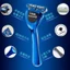 Schick Comfort Razor Warrior 3 Blade Nam Học Sinh Hướng Dẫn Sử Dụng Máy Cạo Râu Lưỡi Dao Đức Ba Lớp