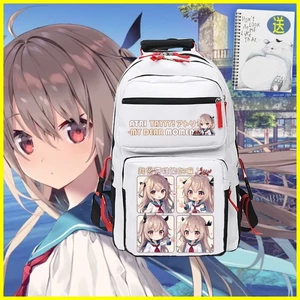 Ba lô đi học ATRI ATRI My Beloved Time Merchandise Emoticon Bag Phim hoạt hình dễ thương Anime Nam Nữ Ba lô