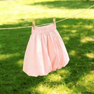 Quần short nụ bí ngô cho bé gái mùa hè mỏng dáng rộng giản dị quần short nụ bí ngô