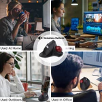 Chuột Trackball dọc JOMAA Chuột điều khiển ngón tay cái Bluetooth không dây có nút bấm yên tĩnh có thể sạc lại cho PC / Mac / Laptop / Máy tính bảng. — ảnh 6