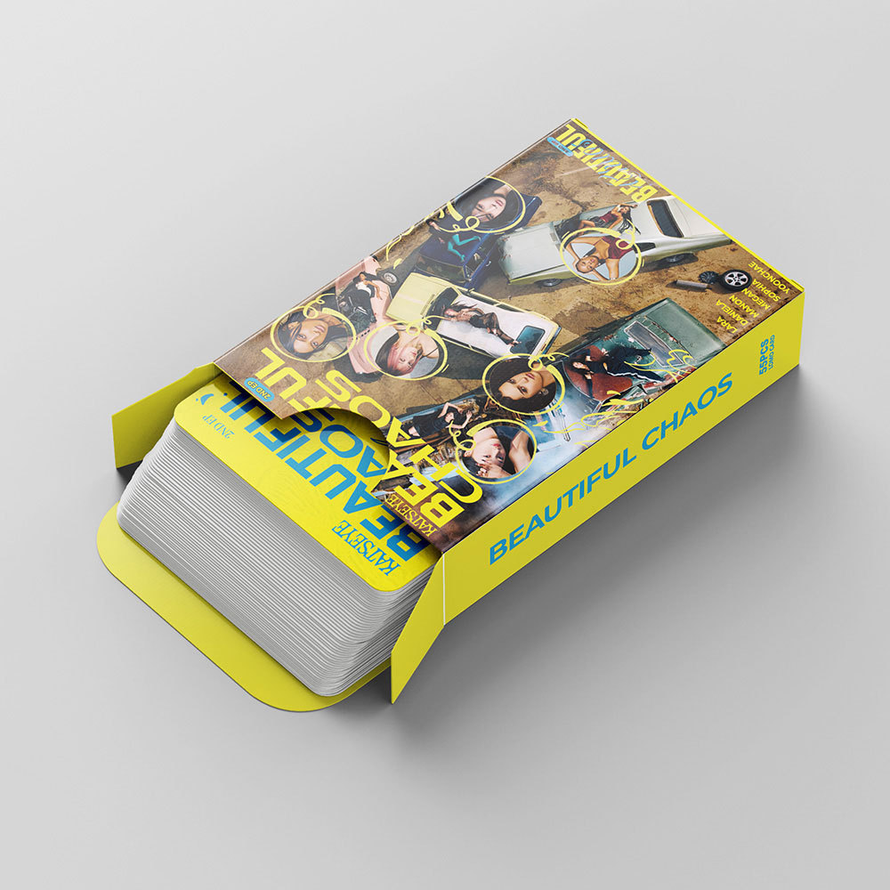 LINXX 55 CÁI KATSEYE 2ND EP CHUỖI ĐẸP Album Lomo Cards Global Pop Girl Group Collectible Fan Trading Photocards Bộ quà tặng hàng hóa cho người hâm mộ Bộ sưu tập