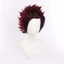 Anime Demon Slayer Cổng Bếp Tanjiro Burgundy Gradient Ngược Tóc Giả Lưới Hoa Hồng Halloween Giáng Sinh COS