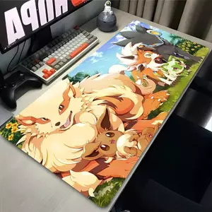 Miếng Lót Chuột Lớn XXL P-Pokemon Luxray Để Bàn Thảm PC Game Thủ Thảm Văn Phòng Bàn Phím Miếng Lót Chuột Bàn Chơi Game Phụ Kiện Mousepad
