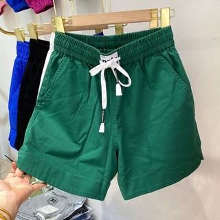 Quần Short Nữ Mùa Hè Phong Cách Mới Micro Co Giãn Đa Năng Co Giãn Miếng Dán Cao Cấp Quần Ống